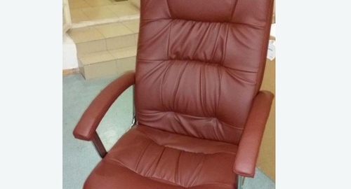 Обтяжка офисного кресла. Крымская